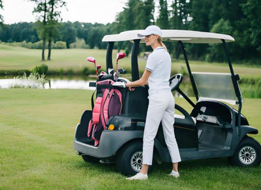 How to Put Cart Bag on Golf Cart?
