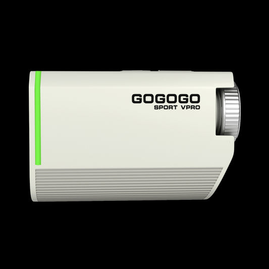 Gogogo Sport Vpro Rechargeable Golf Rangefinder 7X Magnification 1200 Yards Range Finder for Tournament with Flag-Lock, GS101