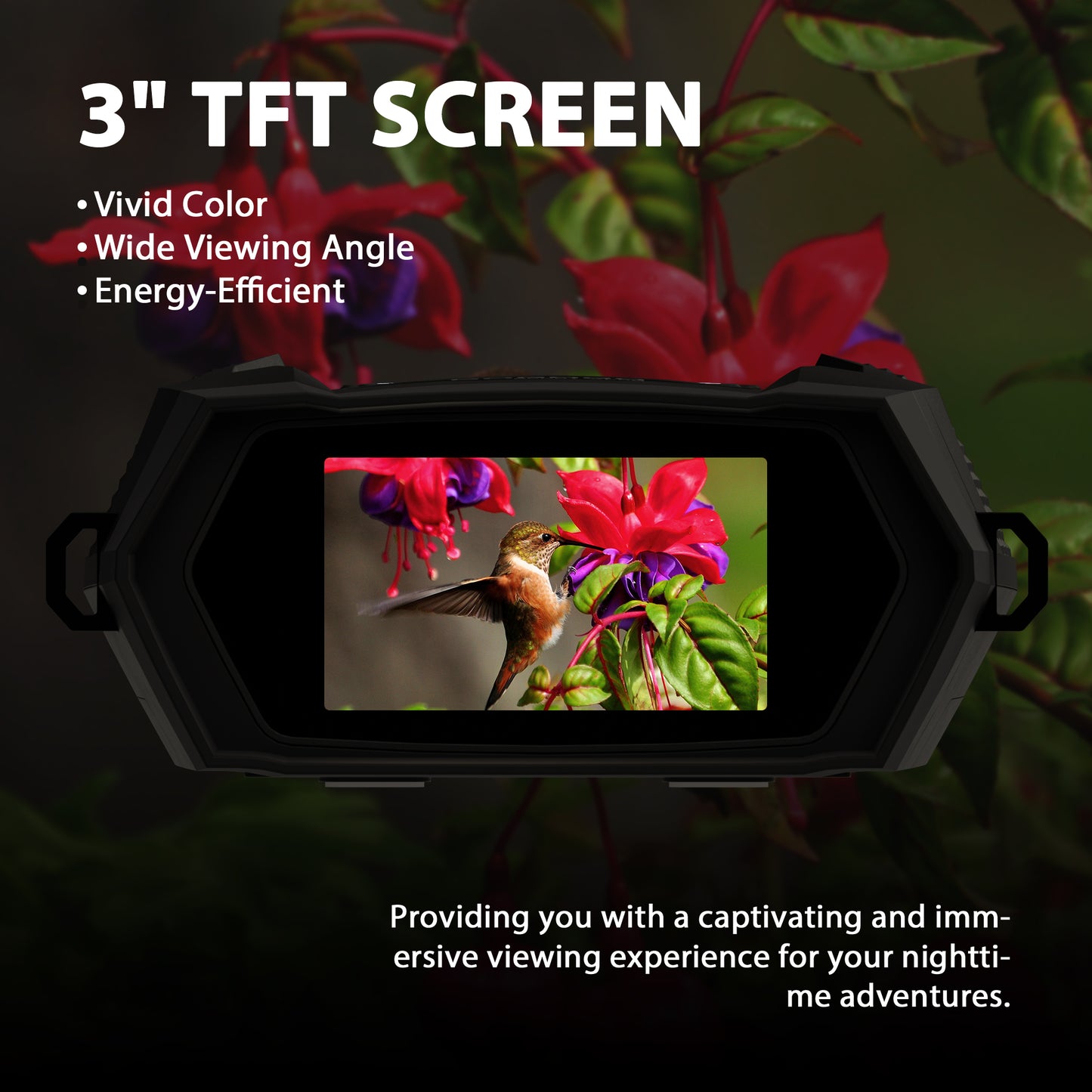 Gogogo Sport Vpro Night Vision Camera Goggles Binoculars with Digital IR Infrared Nightvision