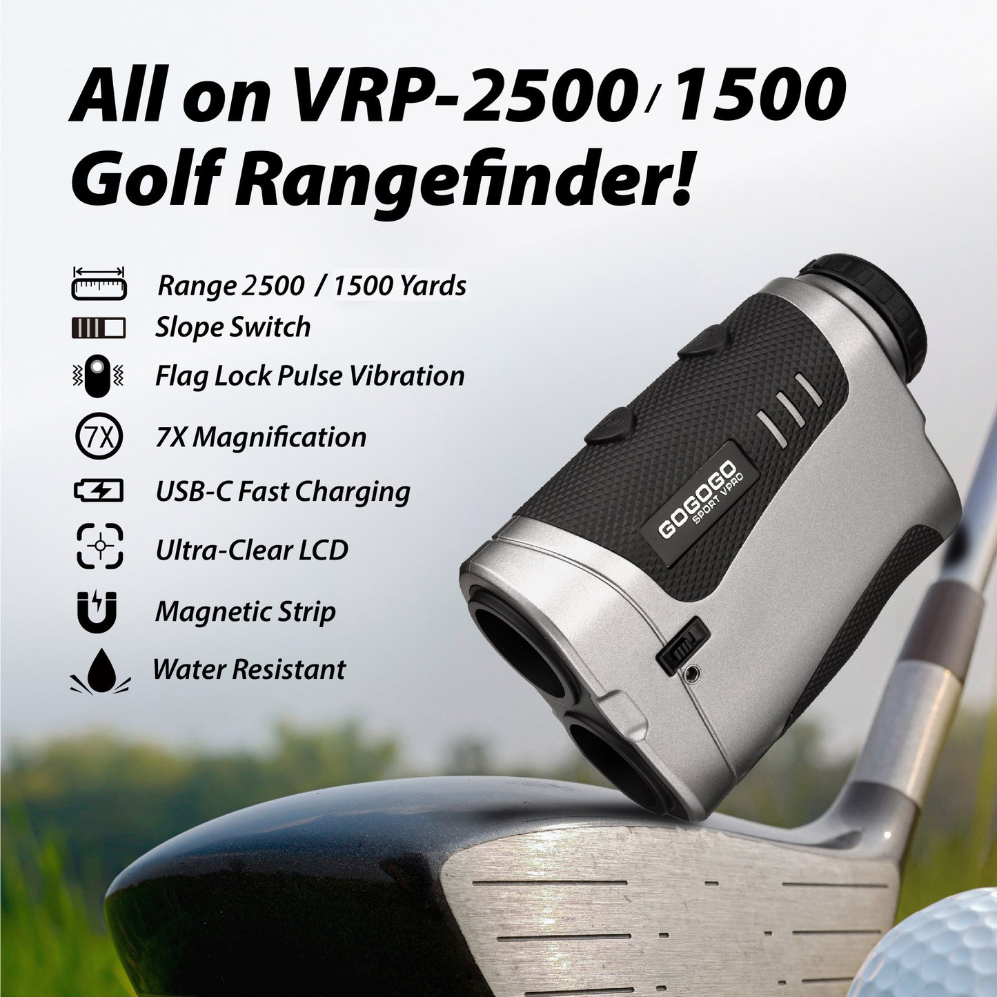 GS33 Series Laser Golf Rangefinder