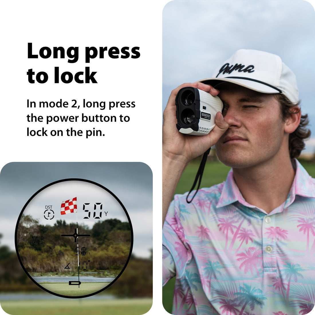 Laser Rangefinder for Golf