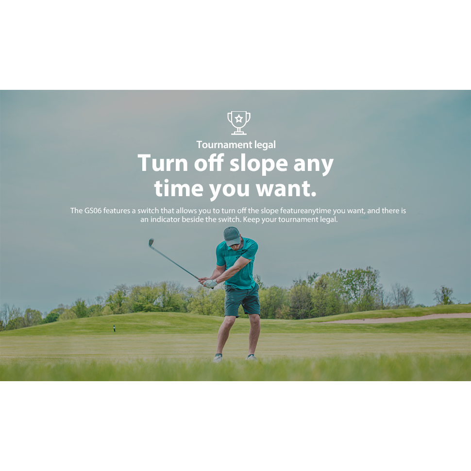 Golf & Hunting Range Finder|Gogogo Sport Vpro Slope Mode Continuous Scan|GS06  650Y